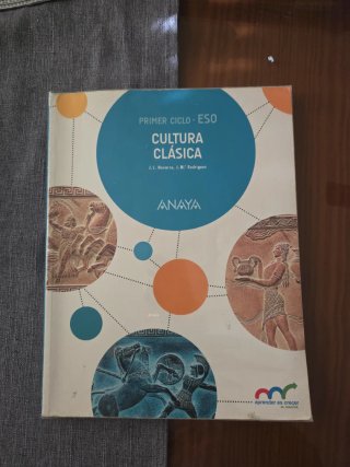 Cultura clásica Primer ciclo, ESO