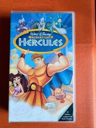 VHS Hércules Disney Los Clásicos Español