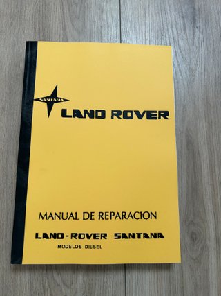 LAND ROVER SANTANA 88 s3 MANUAL DE TALLER DIESEL