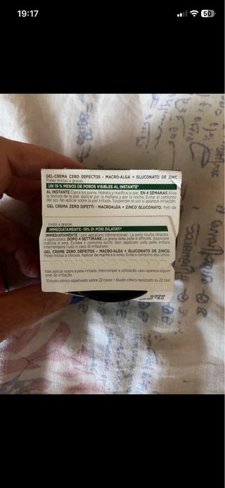 Yves Rocher Gel Crema Zero Difetti Nuovo