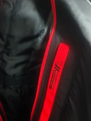 Chaqueta Alpinestars Moto Negra y Rosa
