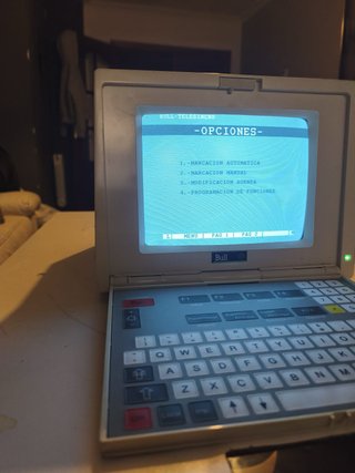 Ordenador Retro Bull Telesincro VTX90/2S
