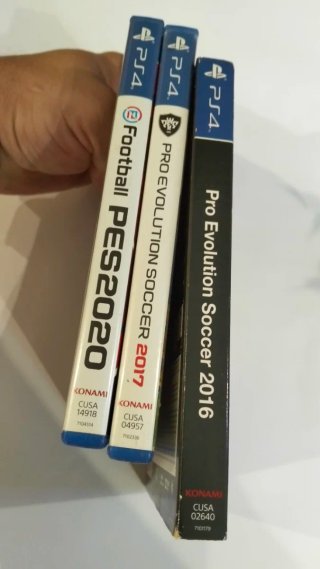 Lote 3 Juegos PES PS4: 2016, 2017, 2020