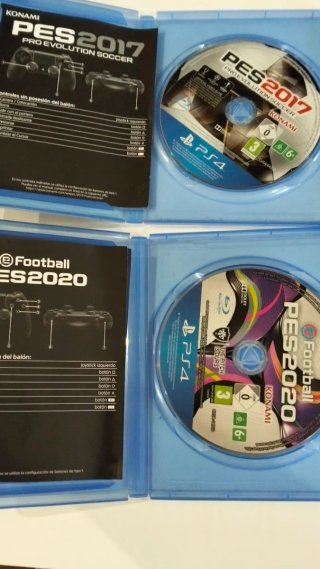 Lote 3 Juegos PES PS4: 2016, 2017, 2020