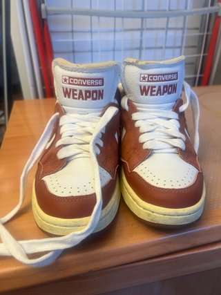 Converse Weapon Talla 39 Marrón/Blanco