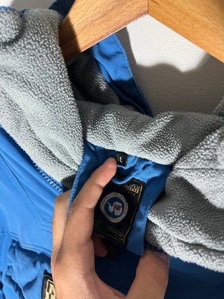 Chaqueta Napapijri Rainforest Azul Talla L