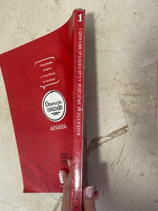 Matemáticas aplicadas a las Ciencias Sociales I...