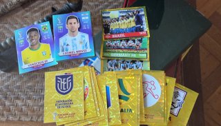 Lote 85 cromos  panini Mundial Qatar 2022