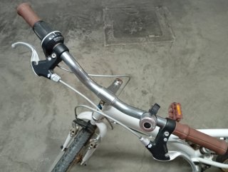 Bicicleta blanca 24 pulgadas