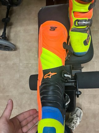 Alpinestars Tech 5 Naranja Fluor