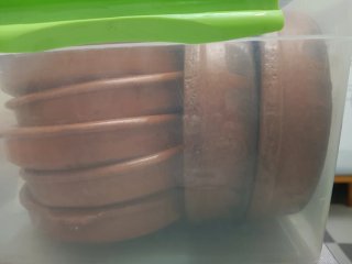 Cazuelitas de barro (lote de 14) en caja