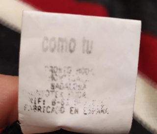 Jersey cuello alto sin mangas rayas mujer