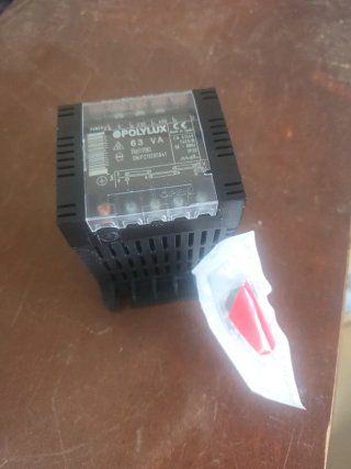 Transformador POLYLUX PD63 63VA 230/400V