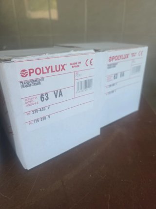 Transformador POLYLUX PD63 63VA 230/400V