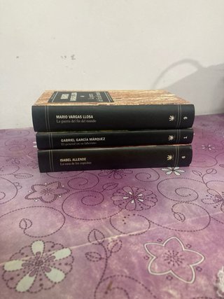 3 Libros – Allende, García Márquez y Vargas Llosa