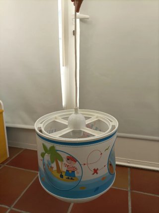 Lámpara infantil pirata