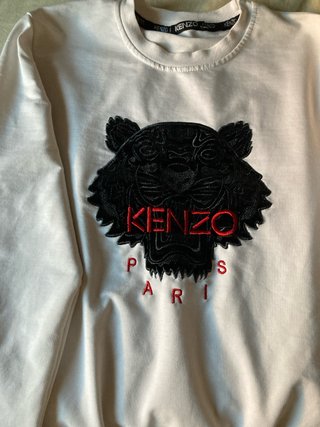 Sudadera Kenzo Negra y Blanca