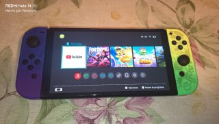 Nintendo switch oled edición splatoom3 y más cosas