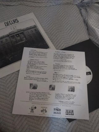 Vinilo Decurs" Incendio "