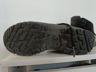Zapatillas de trekking Quechua negras