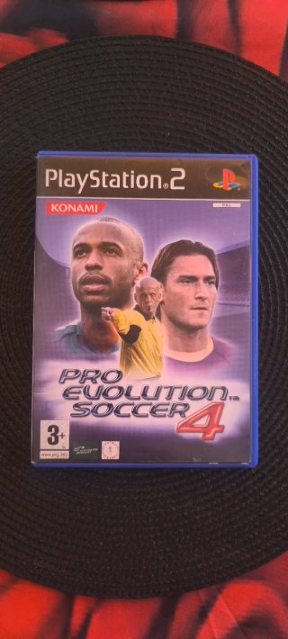Pro Evolution Soccer 4 PS2 (PES 4) - konami