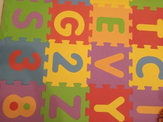 Puzzle Suelo Goma EVA Bebé 110 Piezas
