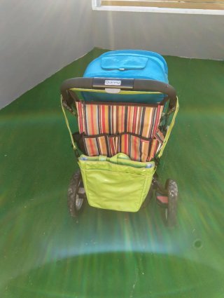 Carrito de bebé Quinny azul