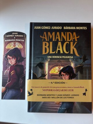 Libro “Amanda Black: Una herencia peligrosa” NUEVO