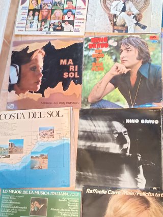 Lote de 26 Vinilos LP 12 pulgadas, años 70.