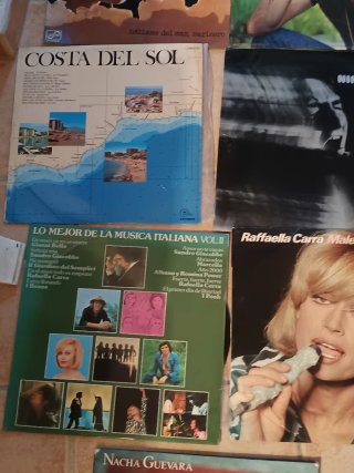 Lote de 26 Vinilos LP 12 pulgadas, años 70.