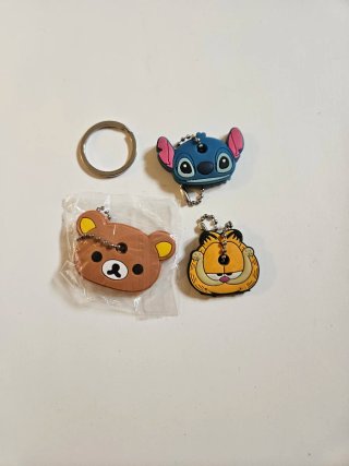 Pack llaveros porta-llaves personajes