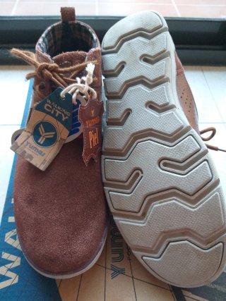 Botines Yumas Marrones Piel