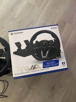 Volante de PS4 PS5 PC RWA Racing wheel apex