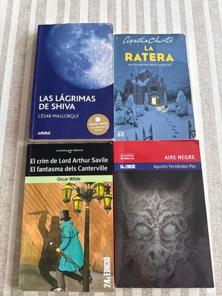 Libros secundaria castellano y valenciano