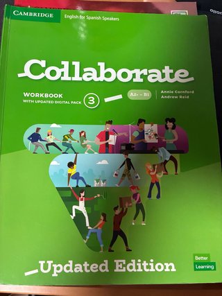 Libro inglés Collaborate workbook 3 está escrito