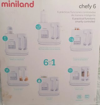 Robot Cocina Miniland Chefy 6 + Caja original