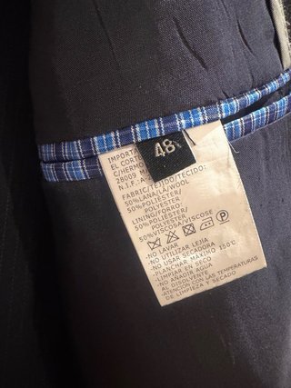Traje de caballero negro