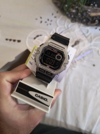 Reloj Casio LAP MEMORY 60 Plata/Negro