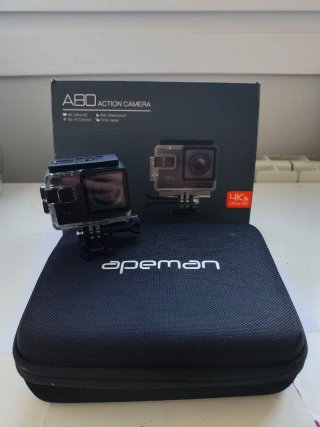 Cámara Apeman A80 4K Ultra HD con Accesorios