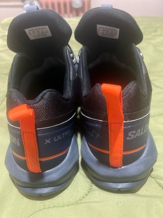 Zapatillas Salomon Trekking Azul Naranja