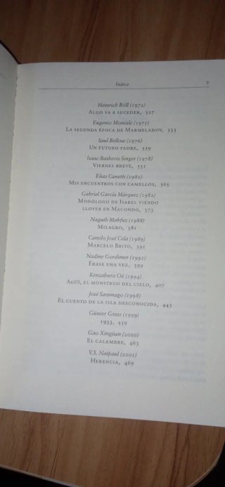 Cuentos para un siglo. 100 años de Premios Nobel..
