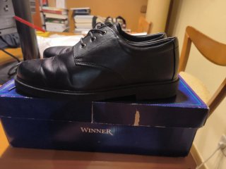 Zapatos de vestir El Corte Inglés negros de piel