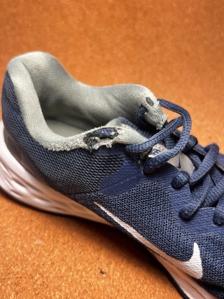 Zapatillas Nike Revolution Niño Azul/Blanco