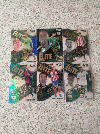 Cromos Panini Elite Fútbol. 2025/26.