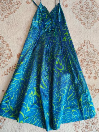 Vestido estampado adolescente