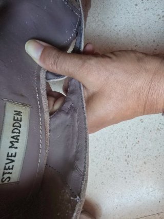 Zapatos de piel Steve Madden talla 7 y 1/3 (38)