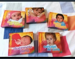 Lote 10 CDs Pequeclásicos Infantiles