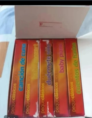Lote 10 CDs Pequeclásicos Infantiles