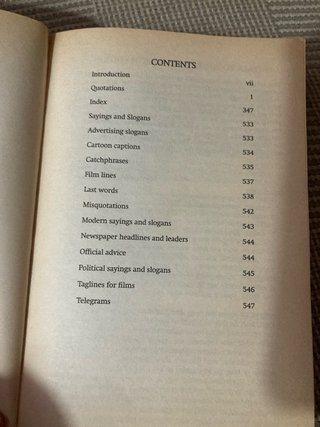 The Concise Oxford Dictionary of Quotations