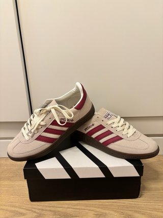 Adidas Spezial Beige/Rojo
